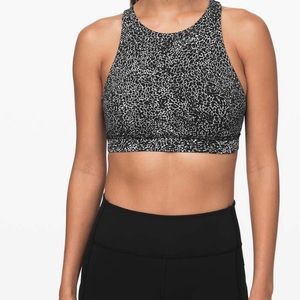 high neck lululemon bra